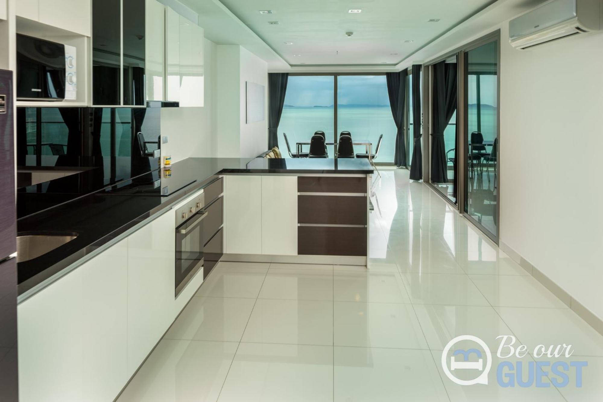 Stunning Sea View Condo On The Beach - Monthly Stay Pattaya Exterior foto